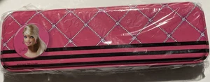 Beautiful Pink Barbie 2013 Mattel Tin Pencil Case New In Bag With Tags - Picture 1 of 2