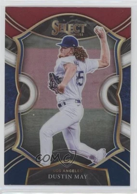 2021 Panini Select Concourse Tri-Color Prizm Dustin May #25 - Image 1 of 2