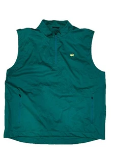 Masters Tech Pullover Herren XL grün 1/4 Zip Golf Windbreaker Stretch - Bild 1 von 17