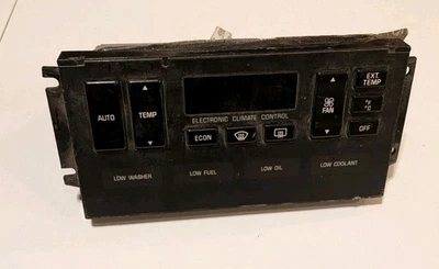 电子气候控制单元适用于 1992 - 1993 别克 Roadmaster — 第 1/4 张图片