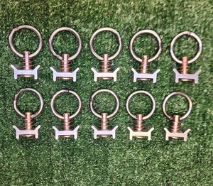 10 Cargo Track Rail Anchor Rings Tie Down Boat/Truck/Van/Airplane  - Bild 1 von 5