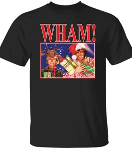 Wham Last Christmas schwarzes T-Shirt Unisex Tee alle Größen S bis 5XL XZ1133 - Bild 1 von 3