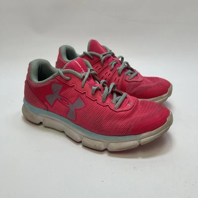 Under Armour Micro G Speed Swift Pink Running Training Shoes Women's Size 7 US - Image 1 of 4