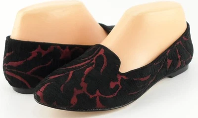 $140 IVANKA TRUMP KENNI 6 Rojo Multi Diseñador COMODIDAD Pisos para Fumar 8 Foto 1 de 4