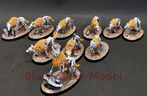Warhammer AOS Dire Wolves pro painted Preorder Soulblight Gravelords Death ?559 - Picture 1 of 8