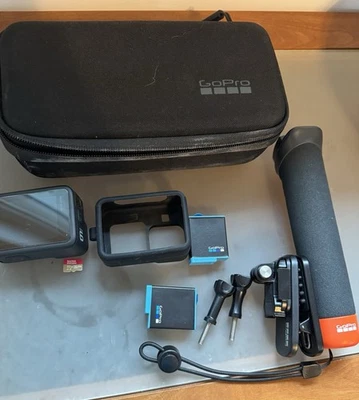 GoPro HERO9 Black 20MP 5K Action Camera + 2 Batteries - Image 1 of 4