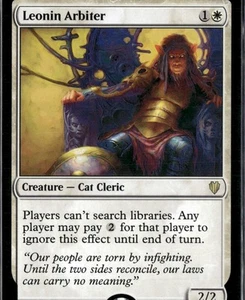 Magic: The Gathering Leonin Arbiter 64 LP normal - Imagen 1 de 1