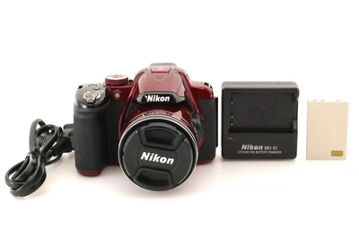 [US Stock]Nikon COOLPIX P520 18.1 MP CMOS Digital Camera (Red) (251010-19700-17) - Image 1 of 4