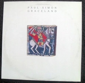 PAUL SIMON - GRACELAND. 1986 AFROBEAT 12" L.P. LYRICS ON INNER SLEEVE. - Picture 1 of 5