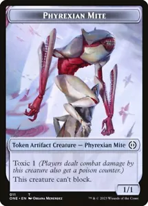 Magic the Gathering (mtg): TONO: Ácaro Phyrexian (011) (x 4) - Imagen 1 de 1