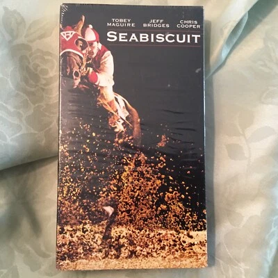 SEABISCUIT VHS   **SEALED** - Imagem 1 de 4
