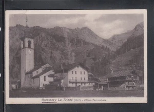 Cartolina Gressoney La Trinité Chiesa Parrocchiale B2238 - Foto 1 di 1