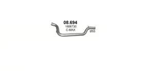 Tubo de escape para Ford Focus III, C-MAX 1,6 Eco Boost a partir del año 2010 - Imagen 1 de 1