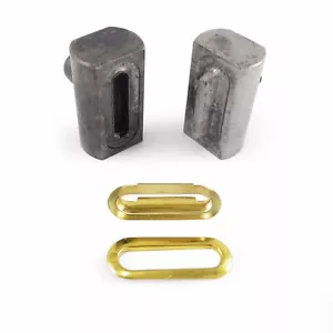 Setting fixing tool dies for oval eyelets grommets for universal hand press - Picture 1 of 2