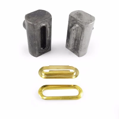 Setting fixing tool dies for oval eyelets grommets for universal hand press  - Image 1 of 2