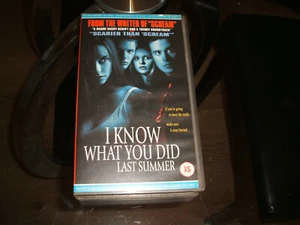 V.H.S. VIDEO TAPE..........I KNOW WHAT YOU DID LAST SUMMER...... - Picture 1 of 4