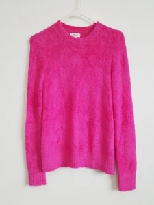 New Women's Style & Co Pink Fur Sweater M size with tag - Picture 1 of 8