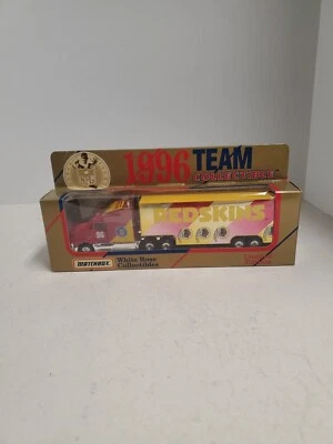 Matchbox White Rose Limited Edition 1996 NFL WASHINGTON REDSKINS Truck Hauler - Image 1 of 4