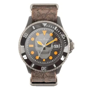 Orologio Unisex Solo Tempo TOYWATCH SLS01ORPH con Teschio Cinturino Pelle - Imagen 1 de 3