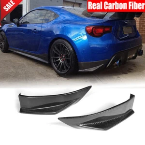 Carbon Fiber Rear Bumper Splitter For Toyota GT86 Scion FR-S Subaru BRZ 2013-16 - Bild 1 von 12