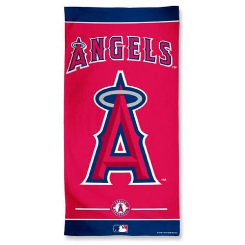 Los Angeles Angels 30x60 Beach Towel [NEW] MLB Blanket Vacation Summer Pool Cover