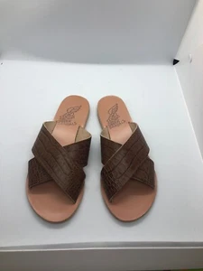 Antike griechische Thais Damen Sandalen Gr. US 7. Neu ohne Karton.  - Bild 1 von 4