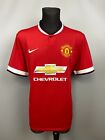 MANCHESTER UNITED 2014 2015 HOME SHIRT FOOTBALL SOCCER JERSEY NIKE MENS SIZE XL