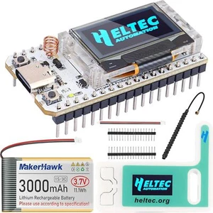 ESP32 LoRa V3 Board with 3000mAh Battery+915MHz Antenna +SX1262 Case for Arduino - Picture 1 of 9