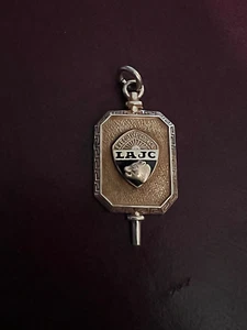 Vintage goldfarben Metall LAJC Executive Council Anhänger - Bild 1 von 3