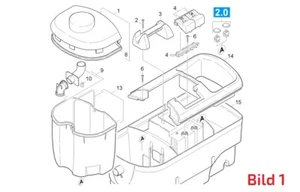 Kärcher Ersatzteile Puzzi 100  1.100-101 /1.100-113 Waschsauger - Bild 1 von 5