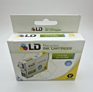 Cartuccia inchiostro LD T127420 127 giallo per stampante Epson - alta resa nuova sigillata - Foto 1 di 6