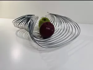 Alessi Inox 18/10 Fruit Bowl LPWK Marli Steven Blaess Modernist Centerpiece 2009 - Picture 1 of 13