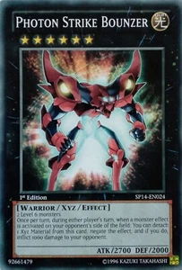 SP14-EN024 PHOTON STRIKE BOUNZER COMMON 1ST EDITION YuGiOh CARD - Picture 1 of 1