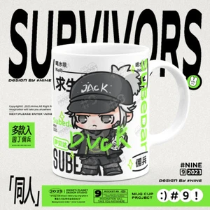 Taza de cerámica de animación Identity V taza gruesa café té regalo naib subedar dibujos animados - Imagen 1 de 2