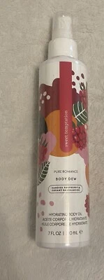 Brand New Pure Romance- HYDRATING BODY OIL  Body dew Sweet Temptation Scent 7 Oz - Image 1 of 4