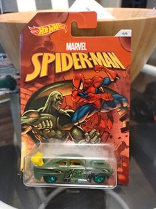2017 Hot Wheels Marvel Spider-Man Serie 4/6 JADED grün mit grünen 5-Speichen-Rädern - Bild 1 von 3