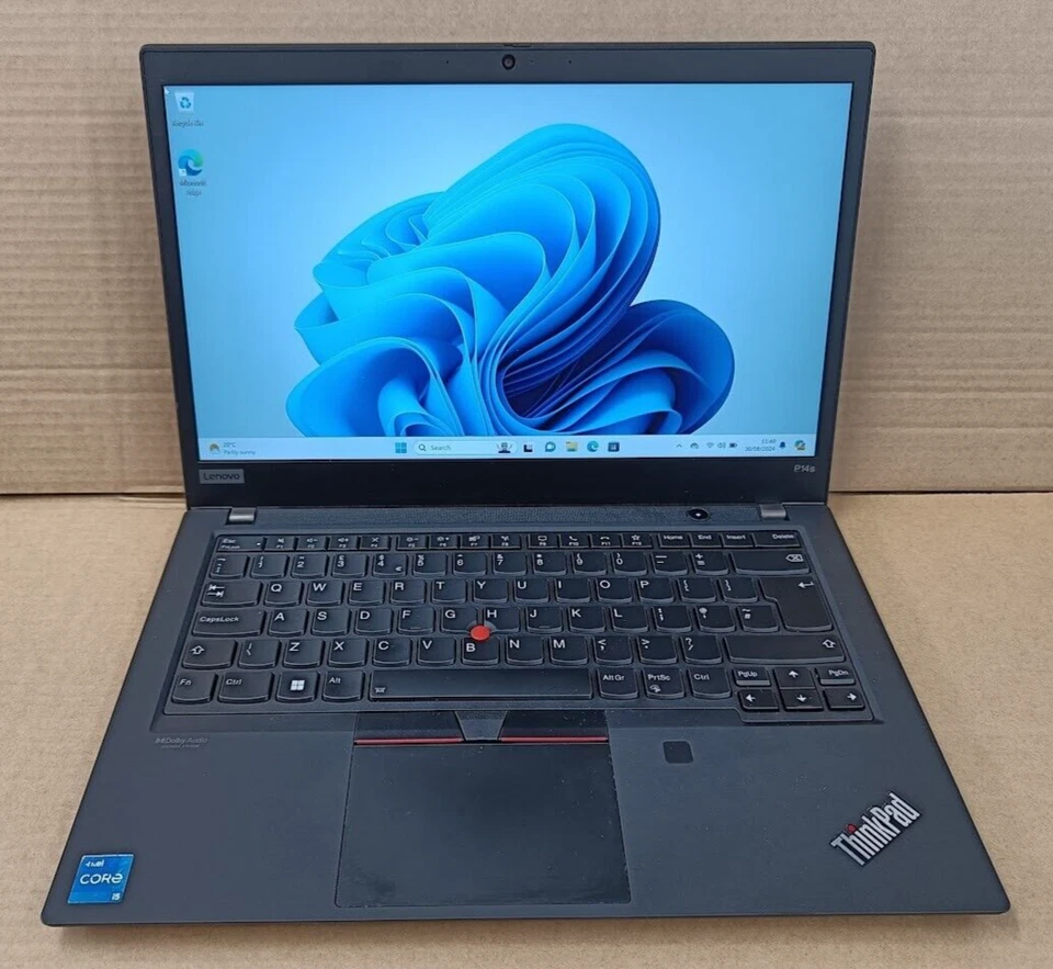 Lenovo Thinkpad P14s Gen2 i5-1135G7 2.4Ghz 16GB 512GB SSD 14" T500 Laptop - Image 1 of 1