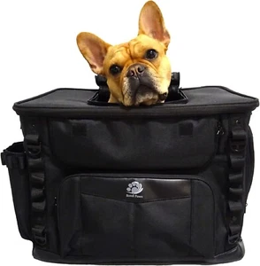 Dog Motorcycle Carrier by Portable Weather Resistant Pet Motorbike or Scooter - Picture 1 of 7