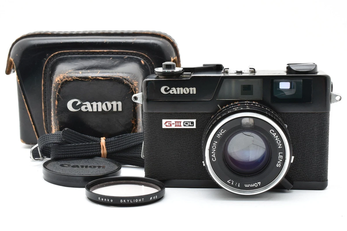 Canon Canonet QL17 GIII Film Cameras for sale - eBay