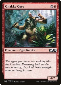 Magic the Gathering MTG Onakke Ogre Core Set 2019 M19 153/280 Common NM/M - Picture 1 of 1