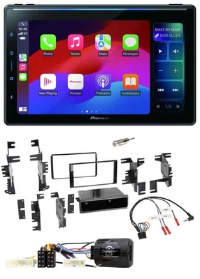 Pioneer Bluetooth DAB Lenkrad USB Autoradio für Nissan Tida ab 2008 Titan ab 201 - Bild 1 von 4