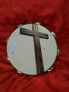 Meinl Gospel and Worship Cross Design Tambourine  - Picture 1 of 10