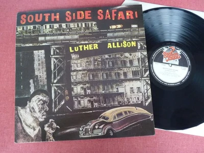 LUTHER ALLISON - South Side Safari - Rare LP Blues vinyle 33 Rumble Records - Photo 1/4