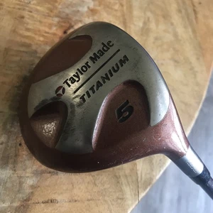 TaylorMade Titanium 5 Wood Bubble Shaft R-80 Plus RH Graphite 42” - Picture 1 of 10