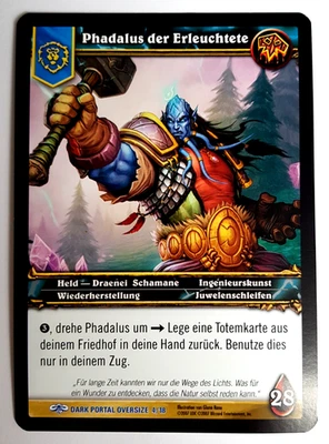 World of Warcraft - Phadalus der Erleuchtete - Dark Portal Oversize 3/18 - Karte - Bild 1 von 2