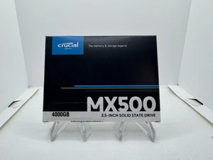 SSD NAND SATA 4 To 2,5" 3D Crucial MX500 (CT4000MX500SSD1) - Photo 1/3