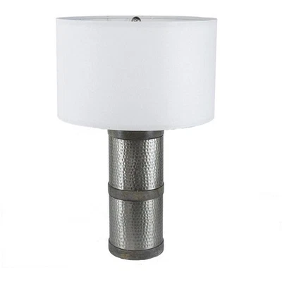 A&B Home 82977 Anita 25 inch 60.00 watt Gray and White Table Lamp Portable Light - Image 1 of 4
