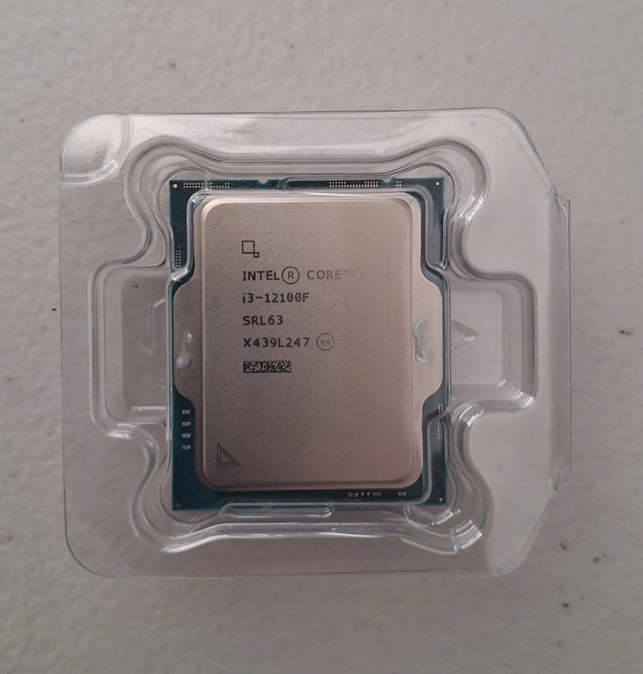 INTEL CORE I3-12100F PROCESSOR | 3.30GHZ | SRL63 - Image 1 of 2