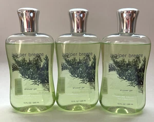 3x NEW HTF Bath & Body Works Juniper Breeze Shower Gel Retired 10 fl oz | 295 ml - Picture 1 of 4
