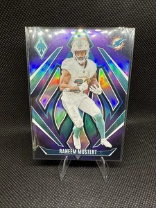 Raheem Mostert 2024 Panini Phoenix Purple Fade #122 Miami Dolphins - Picture 1 of 1